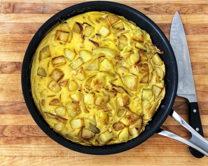 Omelette, Spanish Tortia. Wellness Hub Recipe from Life, Functions & Catering